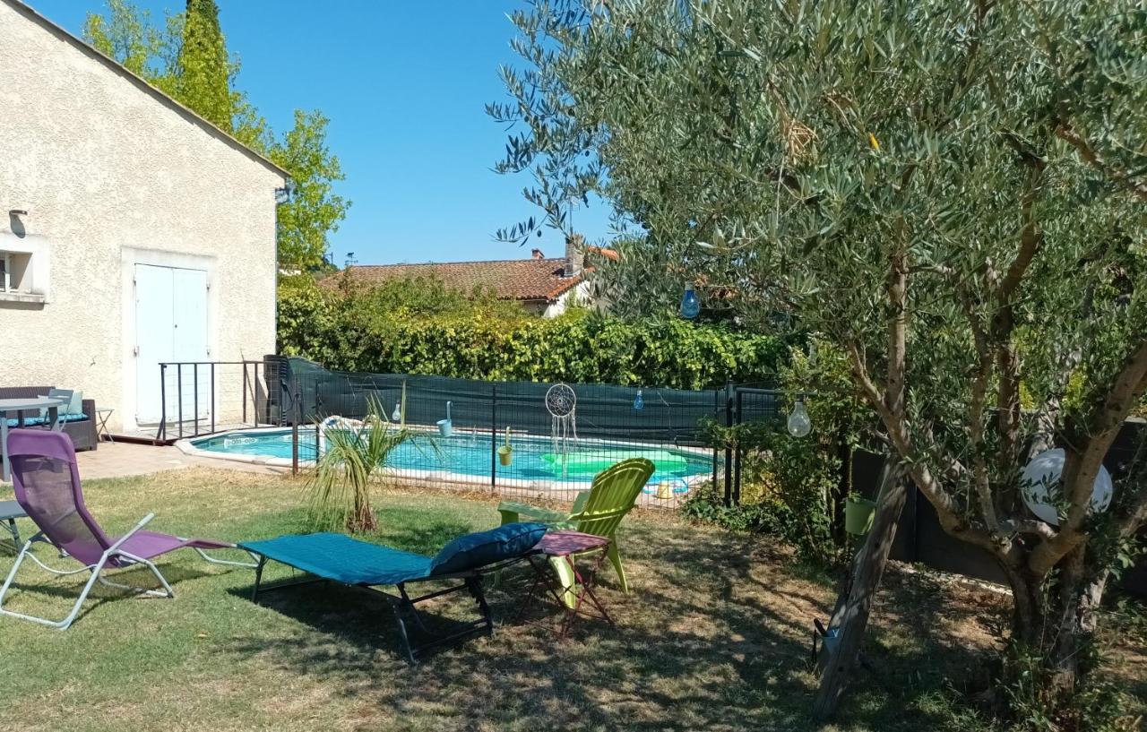 Saint-Martin-dʼArdèche Chambres D'Hotes & Jacuzzi - A L'Ombre Des Amandiers المظهر الخارجي الصورة